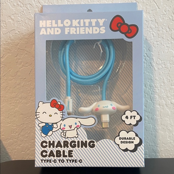 Hello Kitty Other - Cinnamon Roll Charging Cable